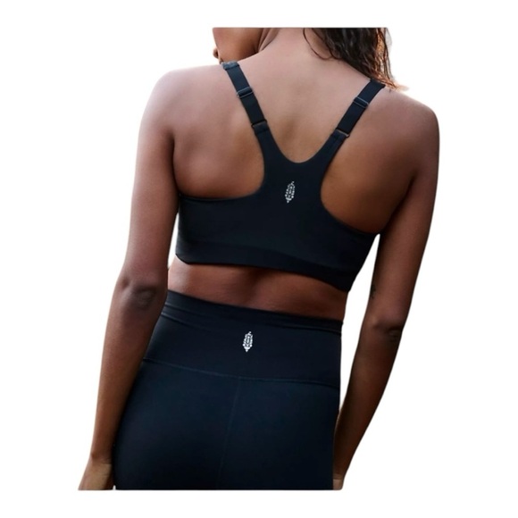 FP Movement x Hatch Never Better Square Neck Maternity Active Bra Black NEW XL - Picture 5 of 11